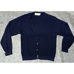 VTG Sportswear Cardigan Mens Golf Sweater XL USA Mr Rogers Grandpa Core (53-13)